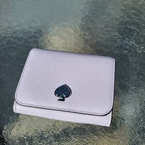 Kate Spade Kayla Lilac Leather Wallet